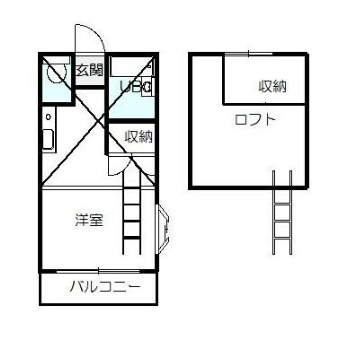 アーニスト学園町 間取図